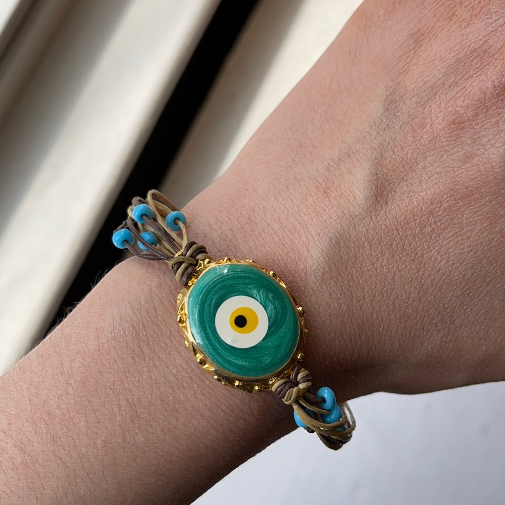 Evil eye bracelet